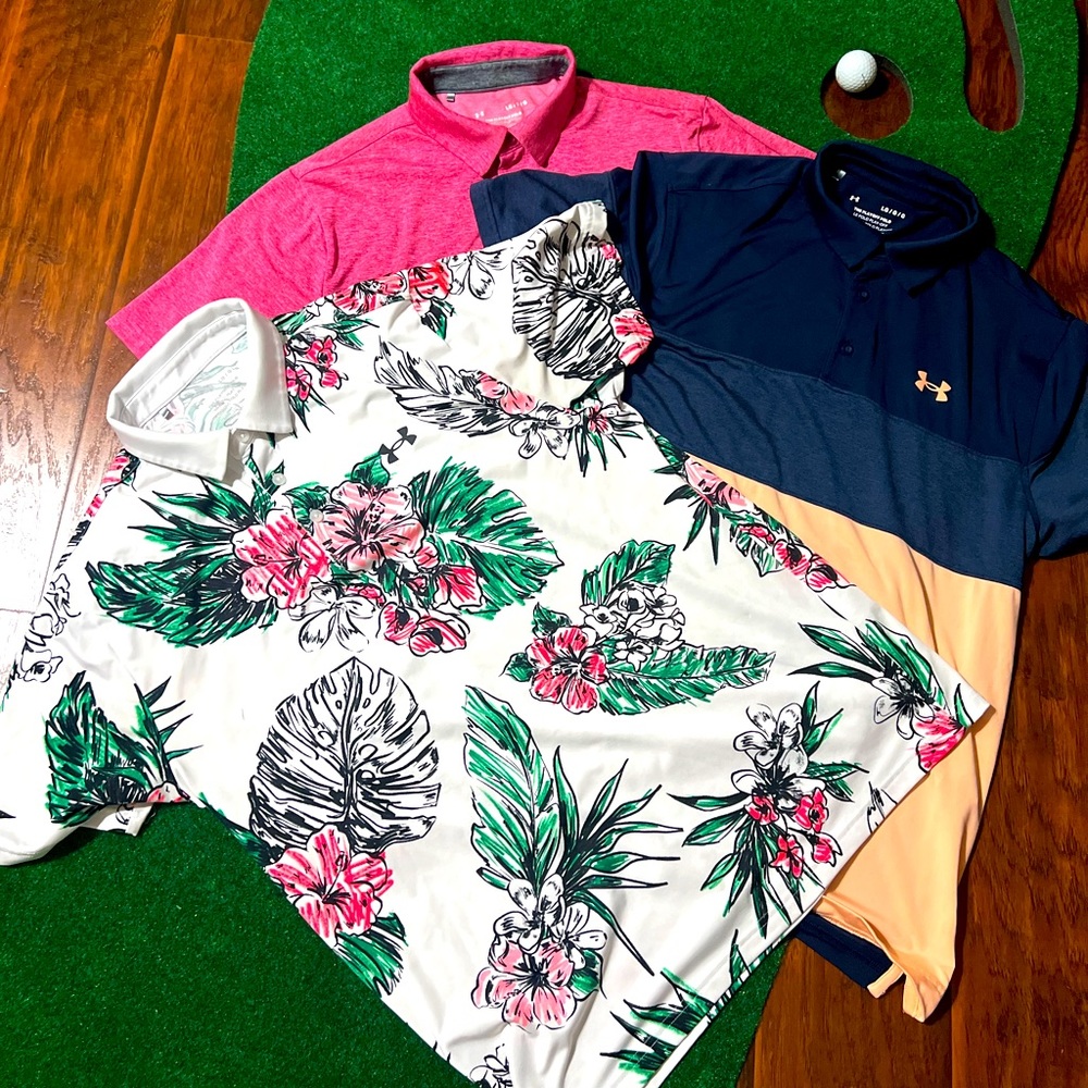 Under Armour The Playoff Polo Golf Tees